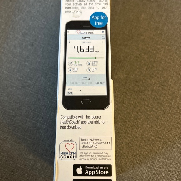 New Beurer Activity Sensor Smart Heath Management Wristband - Picture 4 of 4